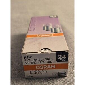 9pcs osram 5627 24V5W R5W BA15S car light truck lamp Original License Bulbs